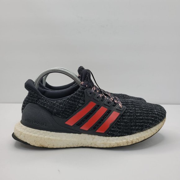 Adidas Ultra Boost 4.0 Other - Adidas Ultra Boost 4.0 2018 Men's Black Red Running Shoes F35231 US Size 9